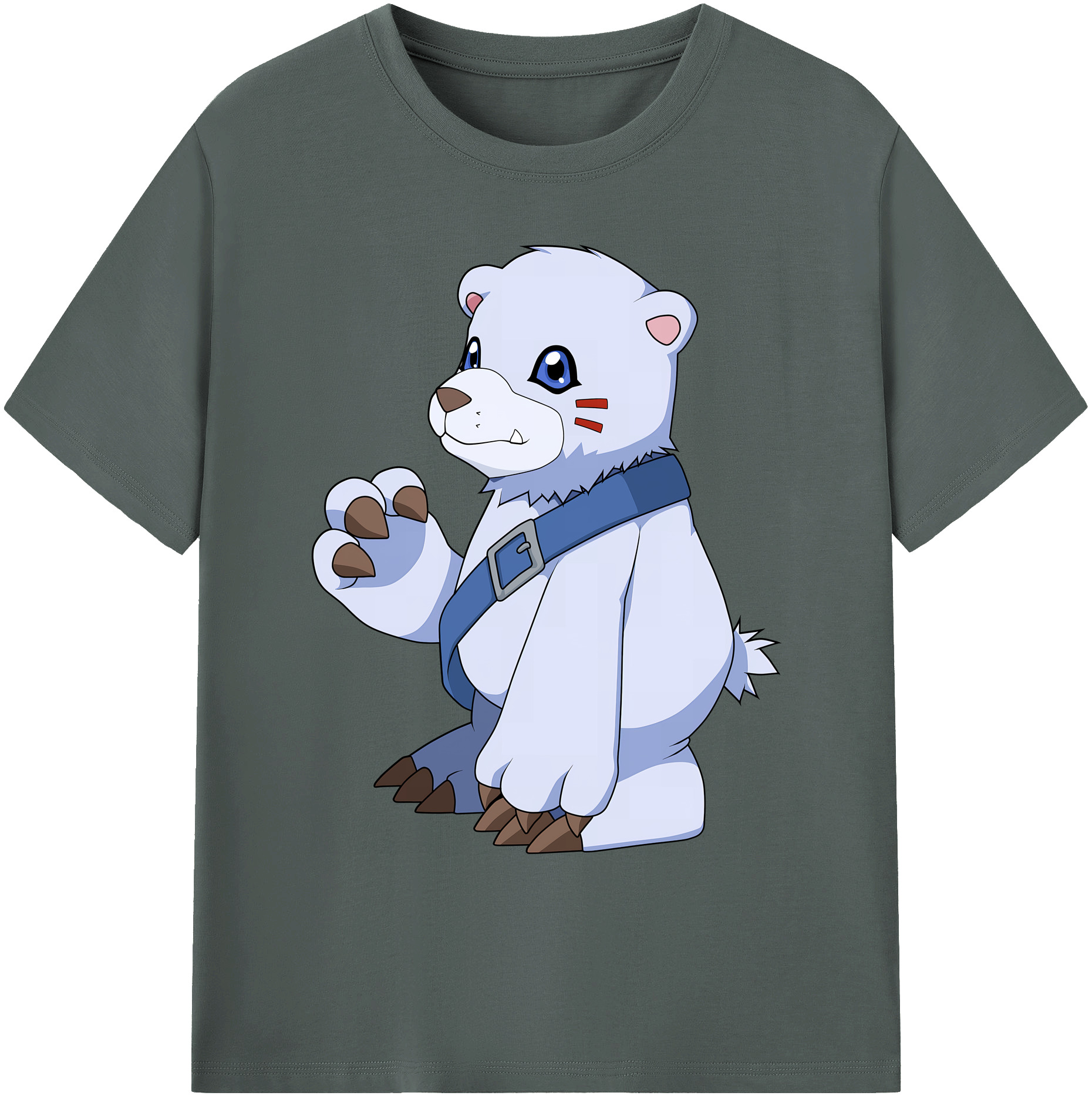 （画像用） Digimon デジタルモンスター/デジモン 綿100％ メンズ半袖Tシャツ｜肌触りやわらか＆通気性